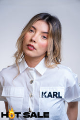 Camisa Mujer Karl Lagerfeld Bluson